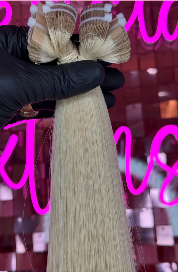613 human hair tape in extensions