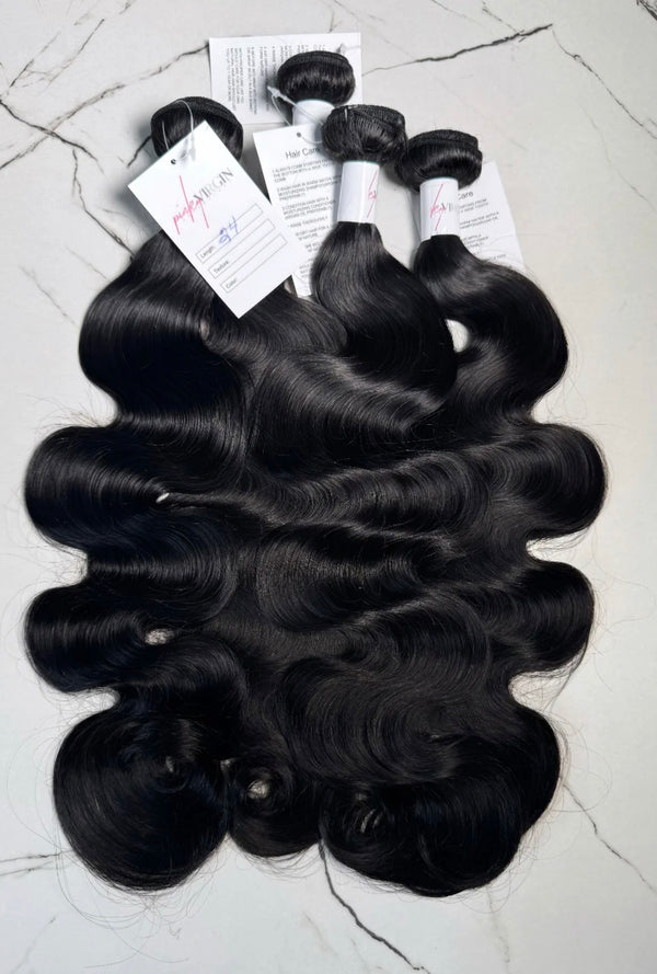 3pack body wave 12A human hair bundles