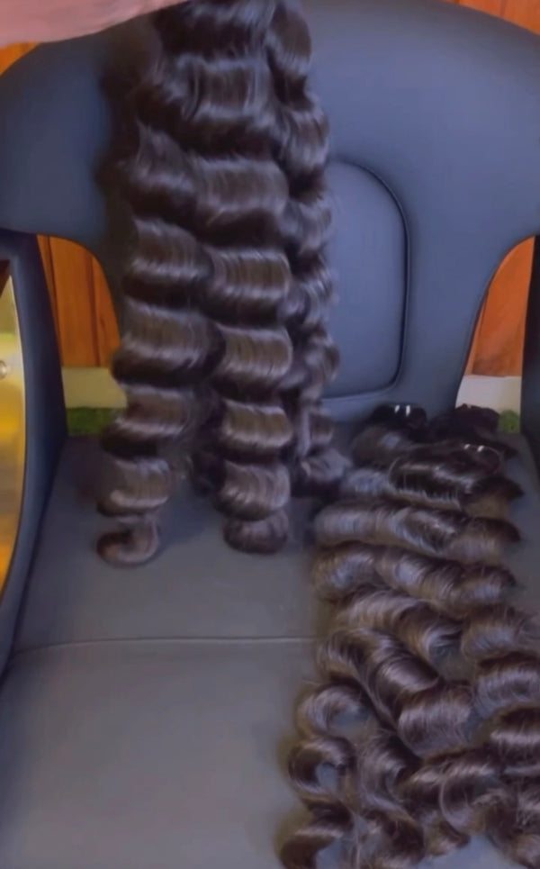 4bundle RAW human hair 12A bundle pack